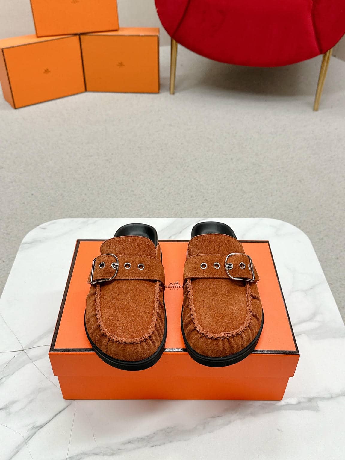 Hermès mules-19